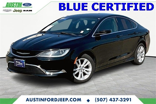 Certified 2016 Chrysler 200 Limited with VIN 1C3CCCAB7GN108042 for sale in Austin, Minnesota