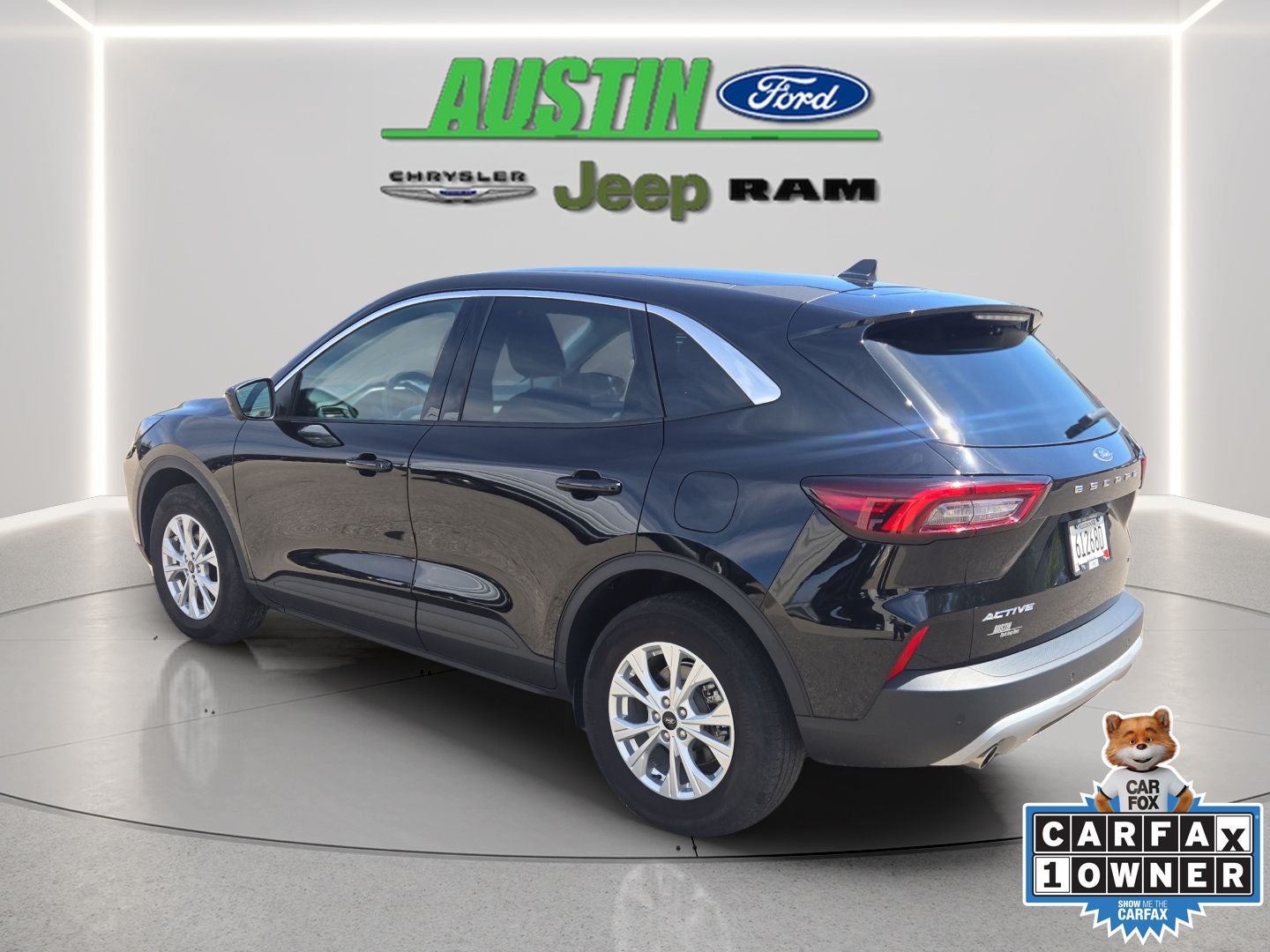 2023 Ford Escape — rear three-quarter view