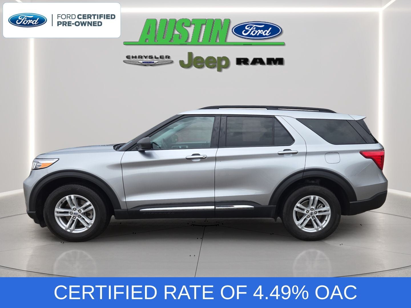 2024 Ford Explorer — side profile view
