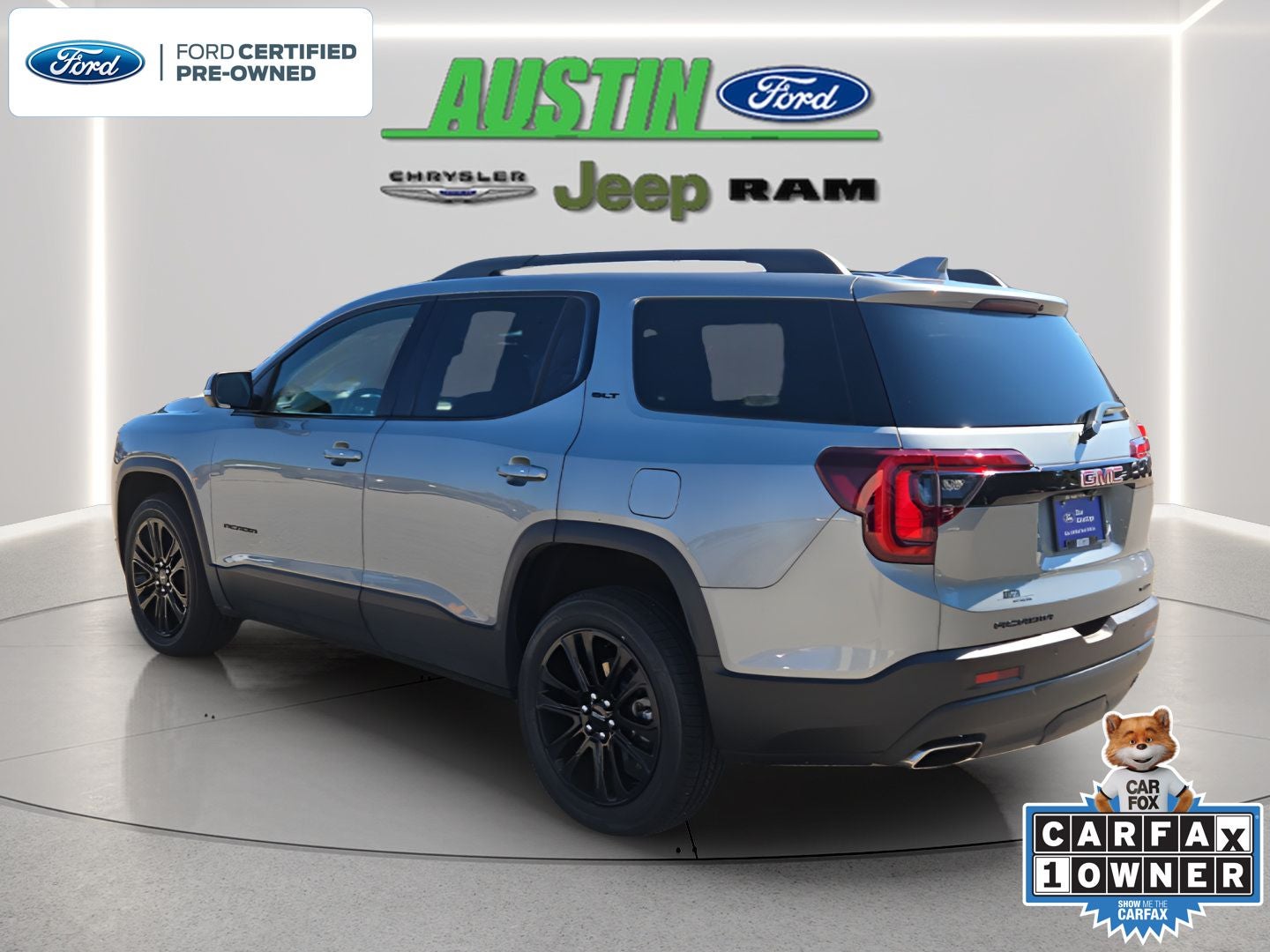 2023 GMC Acadia — rear three-quarter view