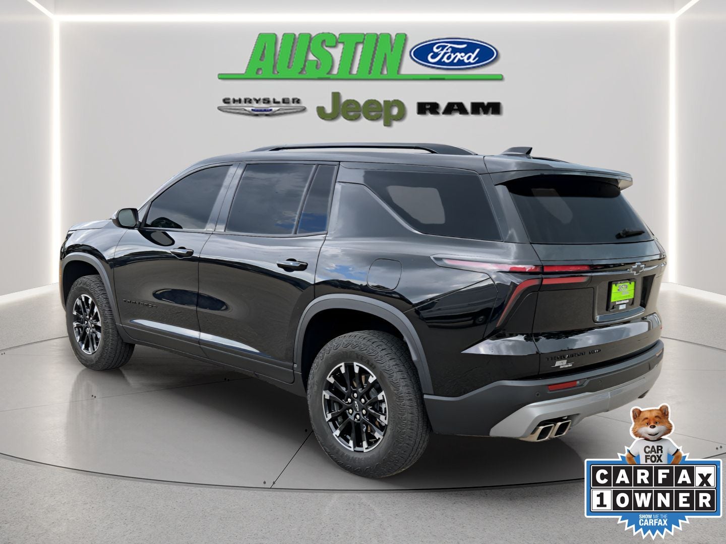 2025 Chevrolet Traverse — rear three-quarter view